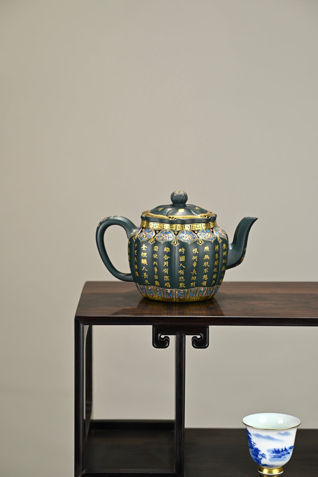 手工珏窑陶壶 - 明月几时有全手工陶壶