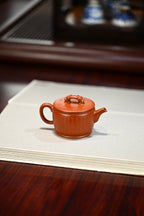 全手工心经汉瓦茶壶 - 极品朱泥茶具