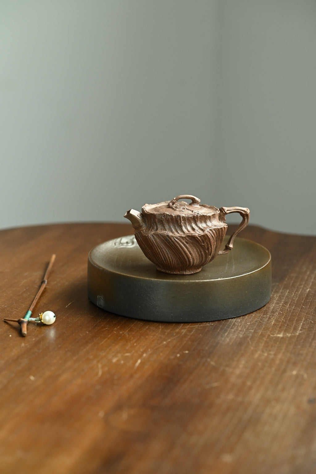 全手工残竹茶壶 | 精美手工茶具
