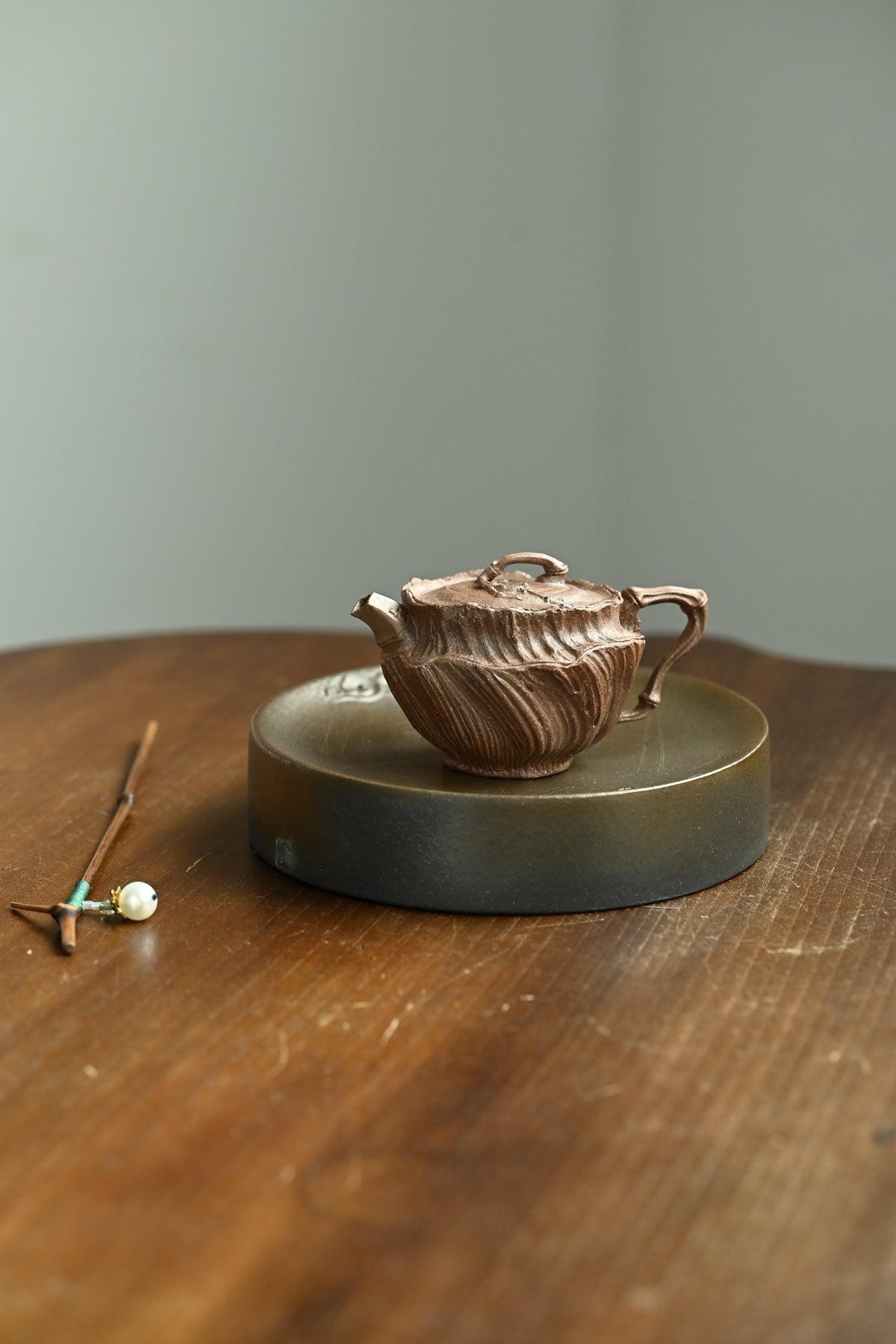 全手工残竹茶壶 | 精美手工茶具