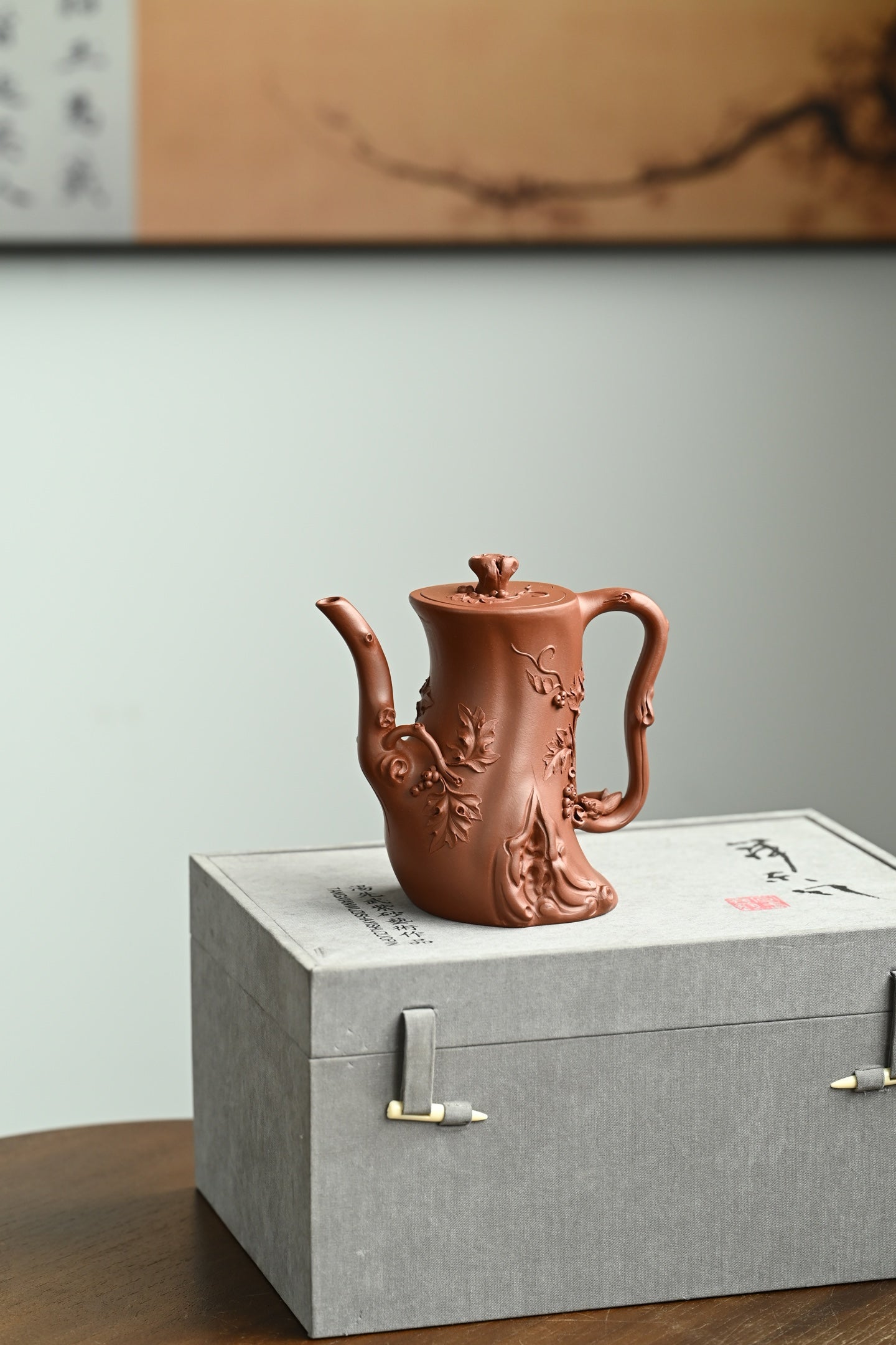 全手工松鼠葡萄杯 - 优质茶具