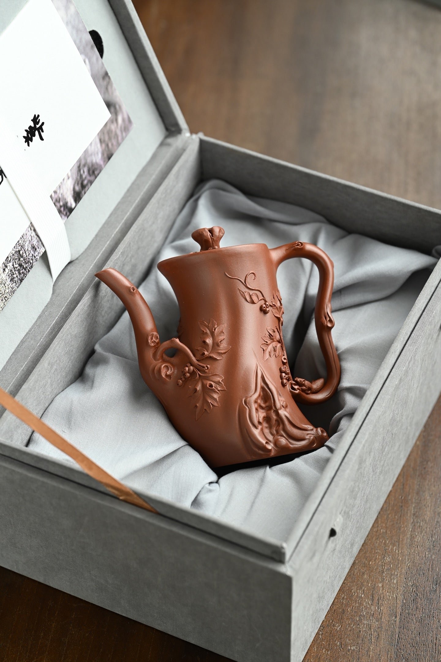 全手工松鼠葡萄杯 - 优质茶具