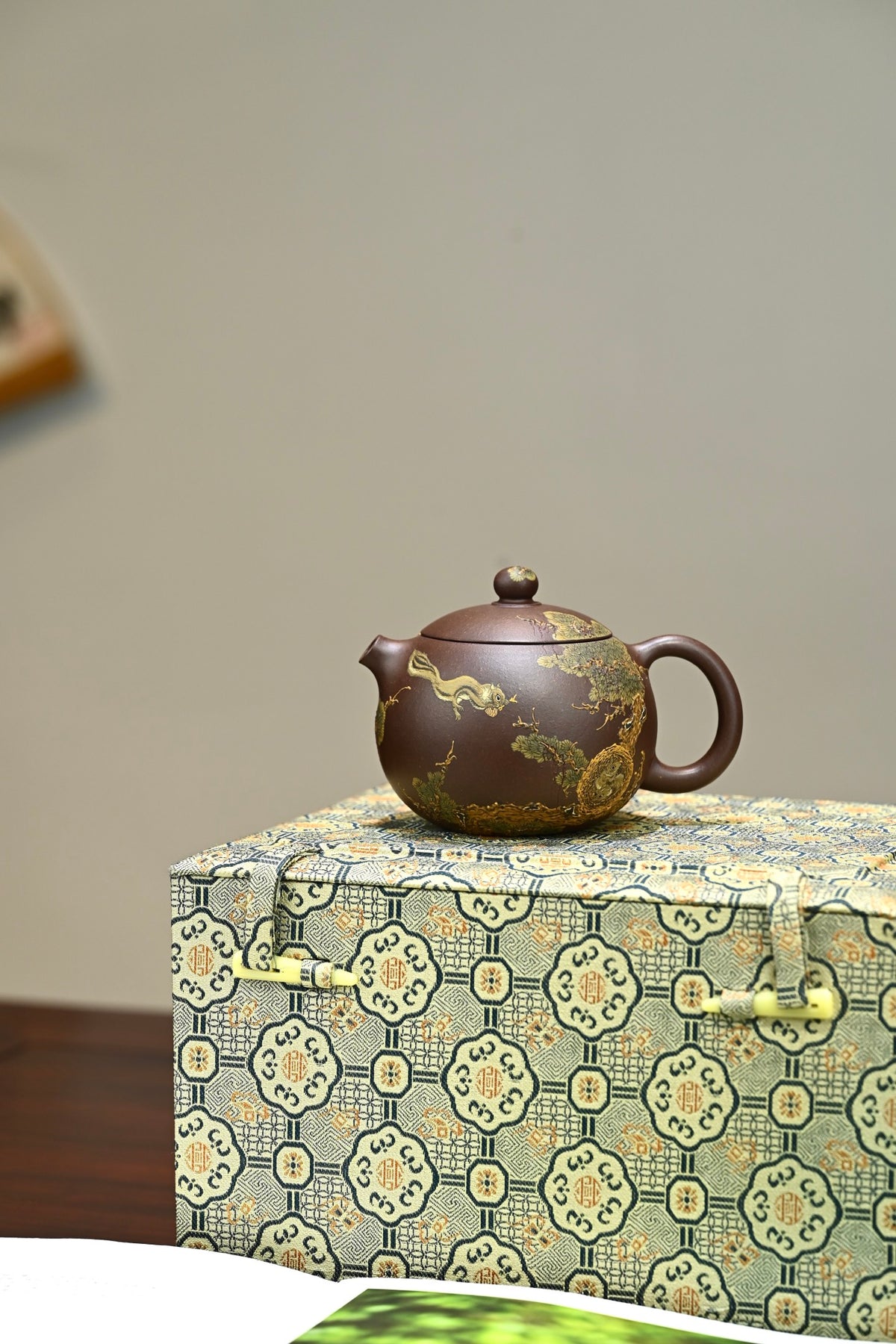 全手工紫泥茶壶230cc - 精品茶具