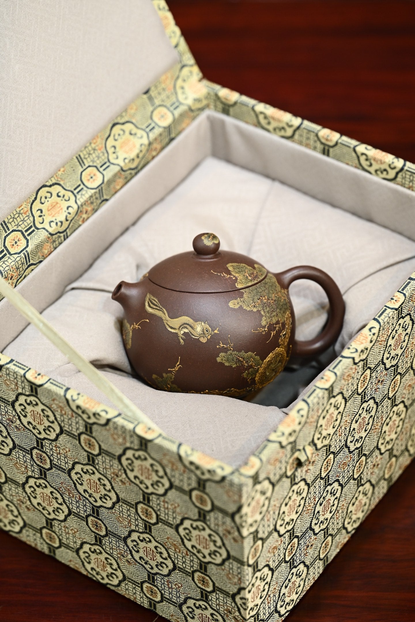全手工紫泥茶壶230cc - 精品茶具