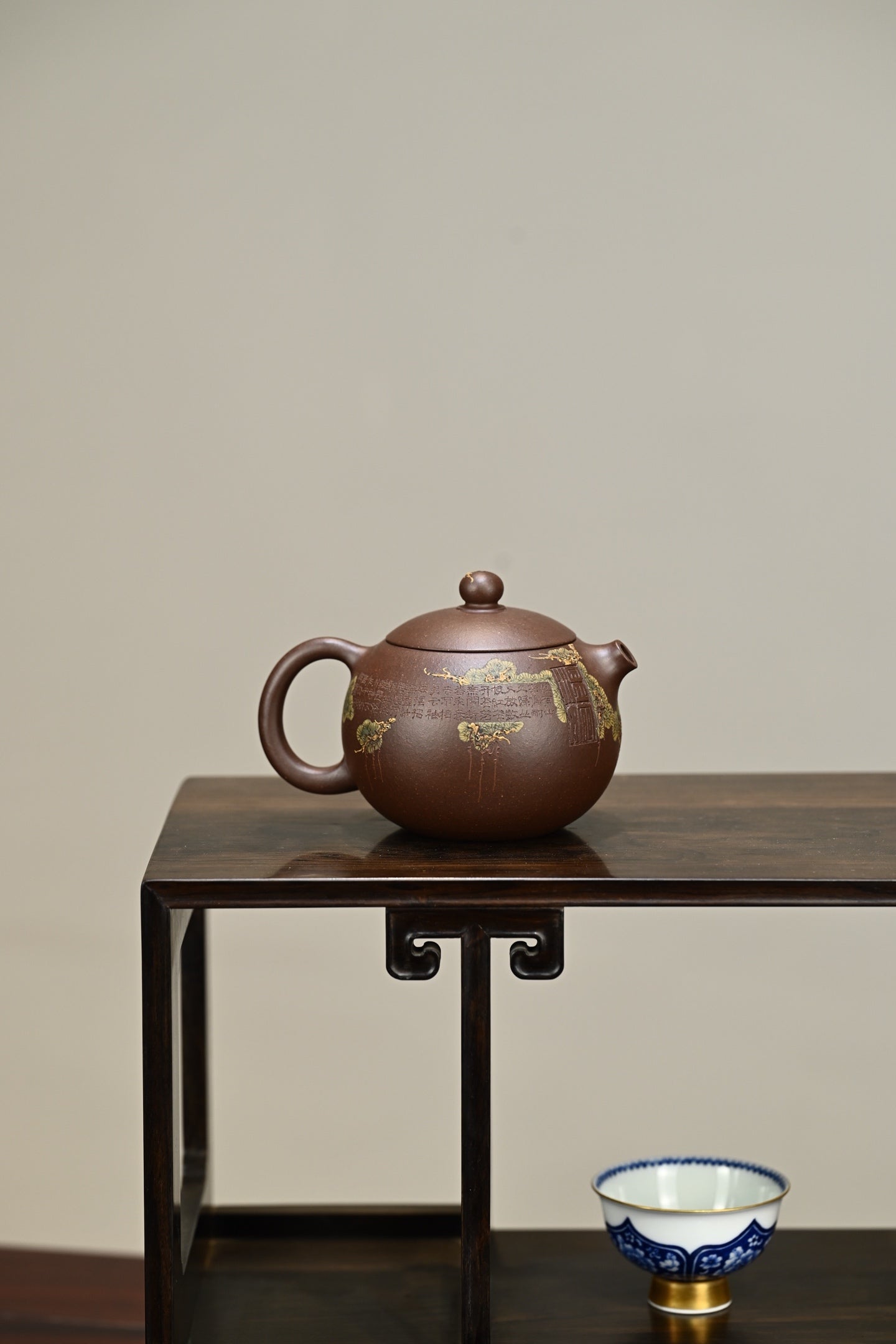 全手工紫泥茶壶230cc - 精品茶具