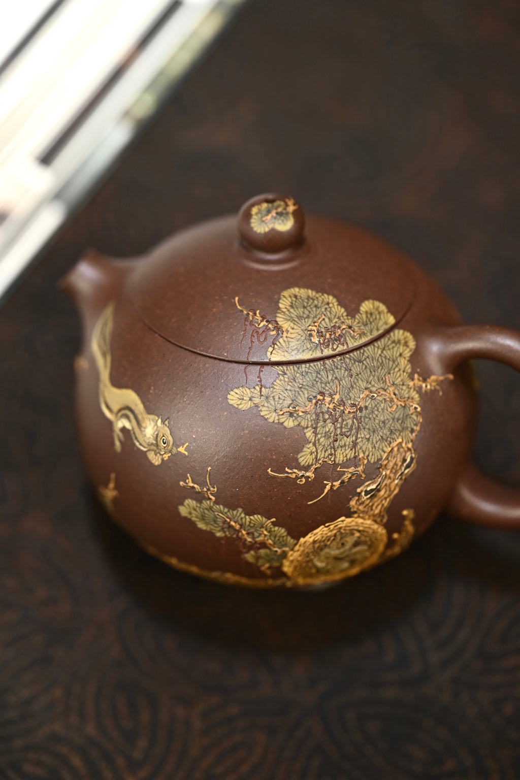 全手工紫泥茶壶230cc - 精品茶具
