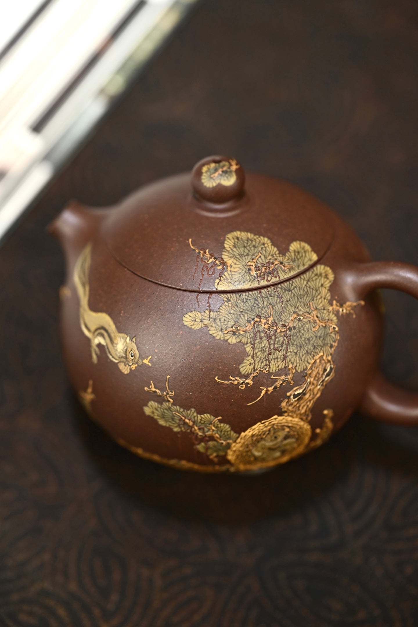 全手工紫泥茶壶230cc - 精品茶具