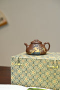 全手工紫泥茶壶 - 优雅手工茶具