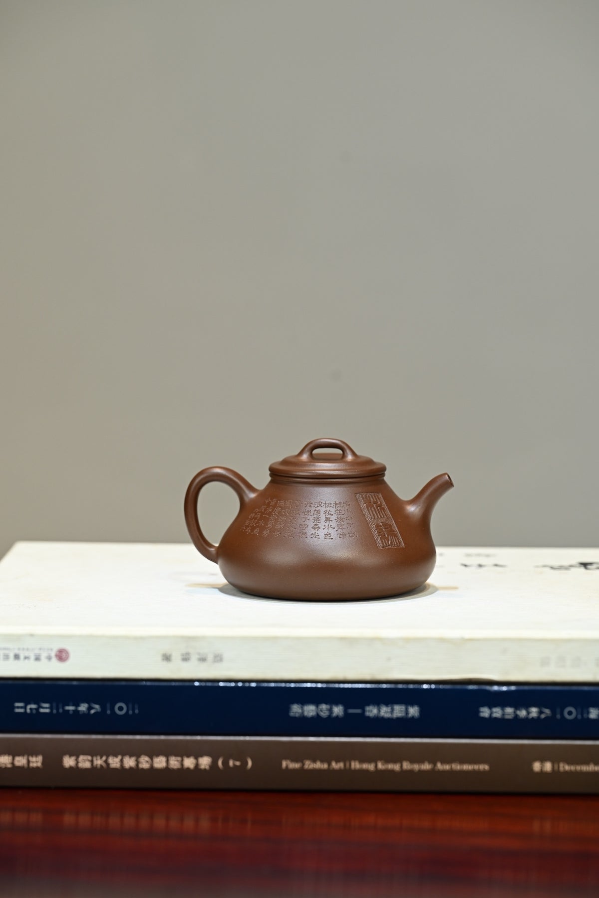 全手工紫泥茶壶 - 优雅手工茶具