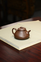 全手工紫泥茶壶 - 优雅手工茶具