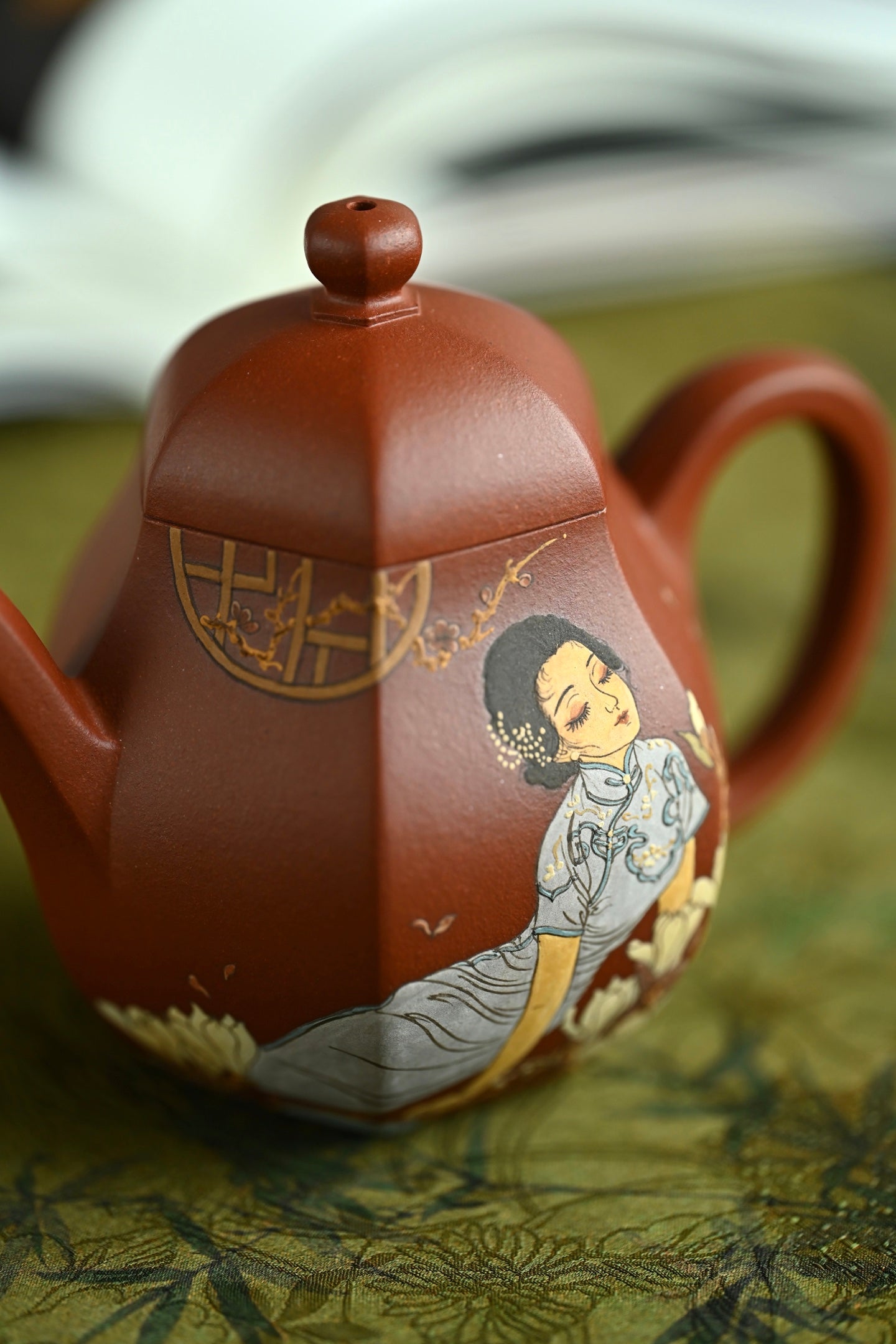 全手工朱泥茶壶 - 精美绝伦的茶具