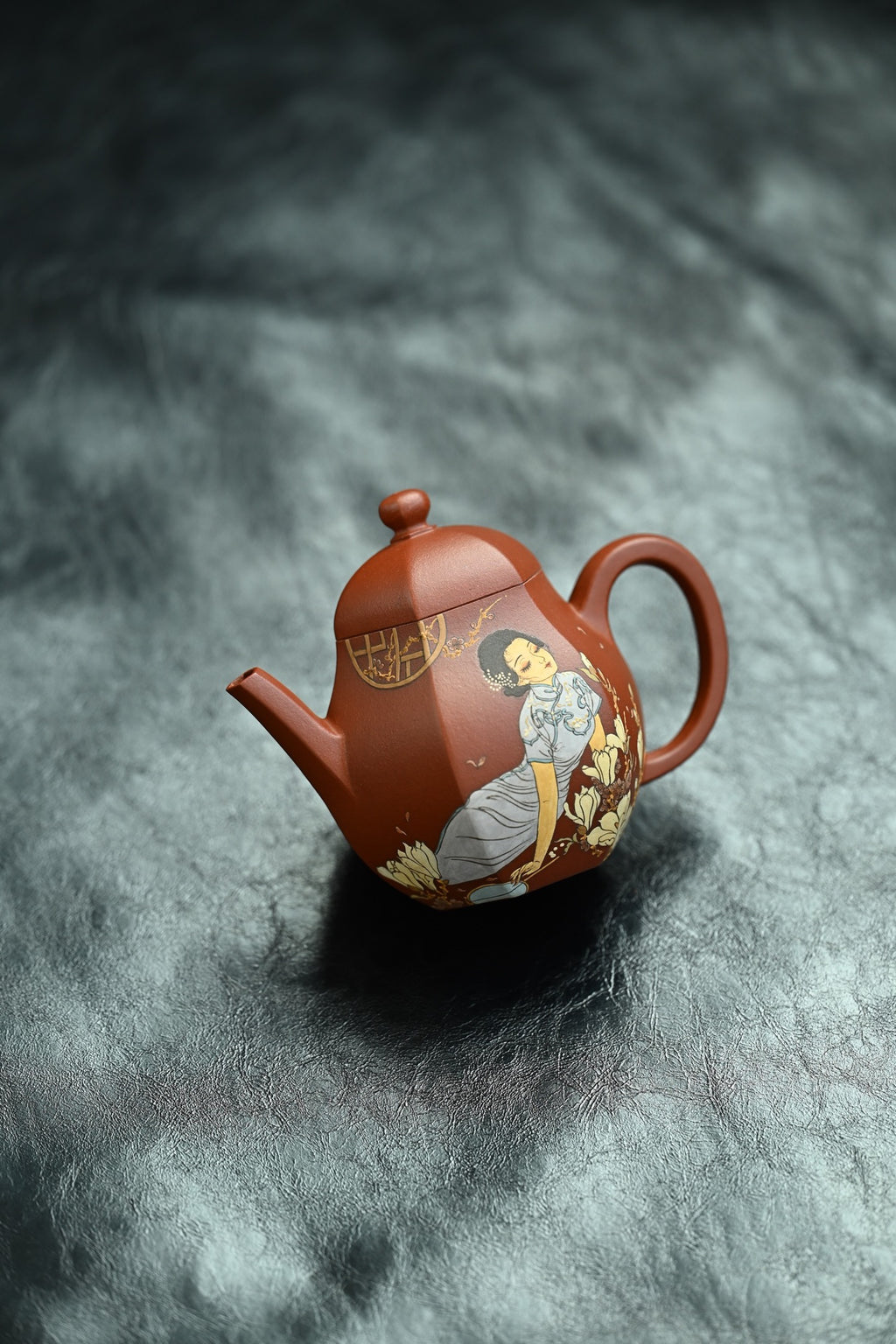 全手工朱泥茶壶 - 精美绝伦的茶具