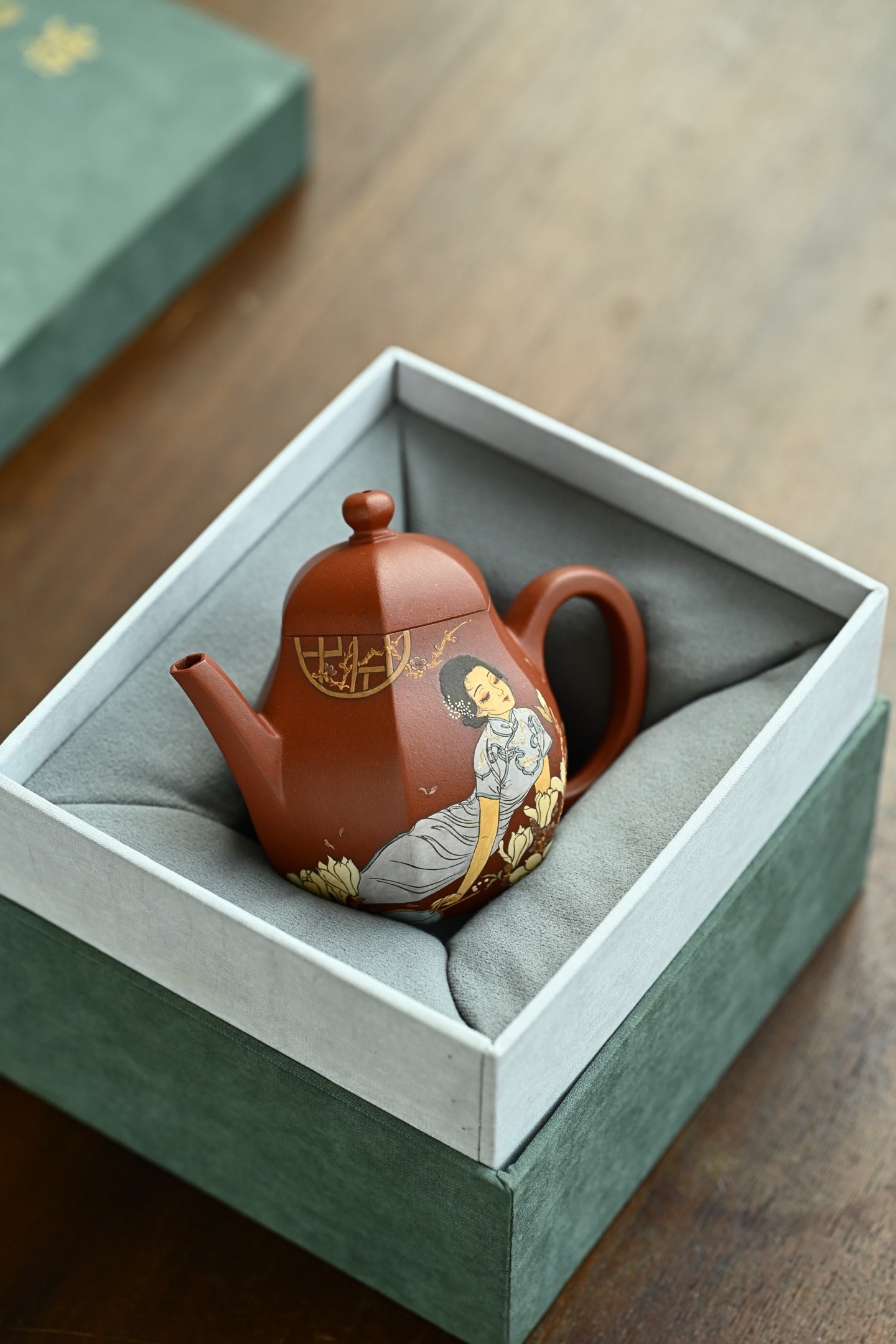 全手工朱泥茶壶 - 精美绝伦的茶具
