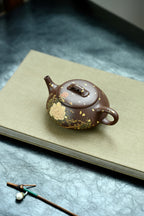 手工紫泥茶壶 - 全手工泥绘名家作品