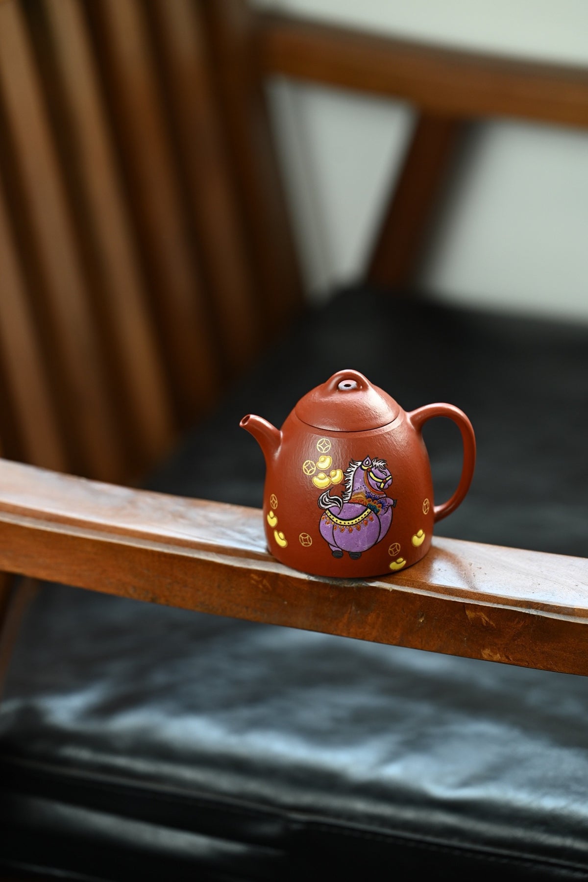 全手工朱泥茶壶150cc - 精致的手工茶具