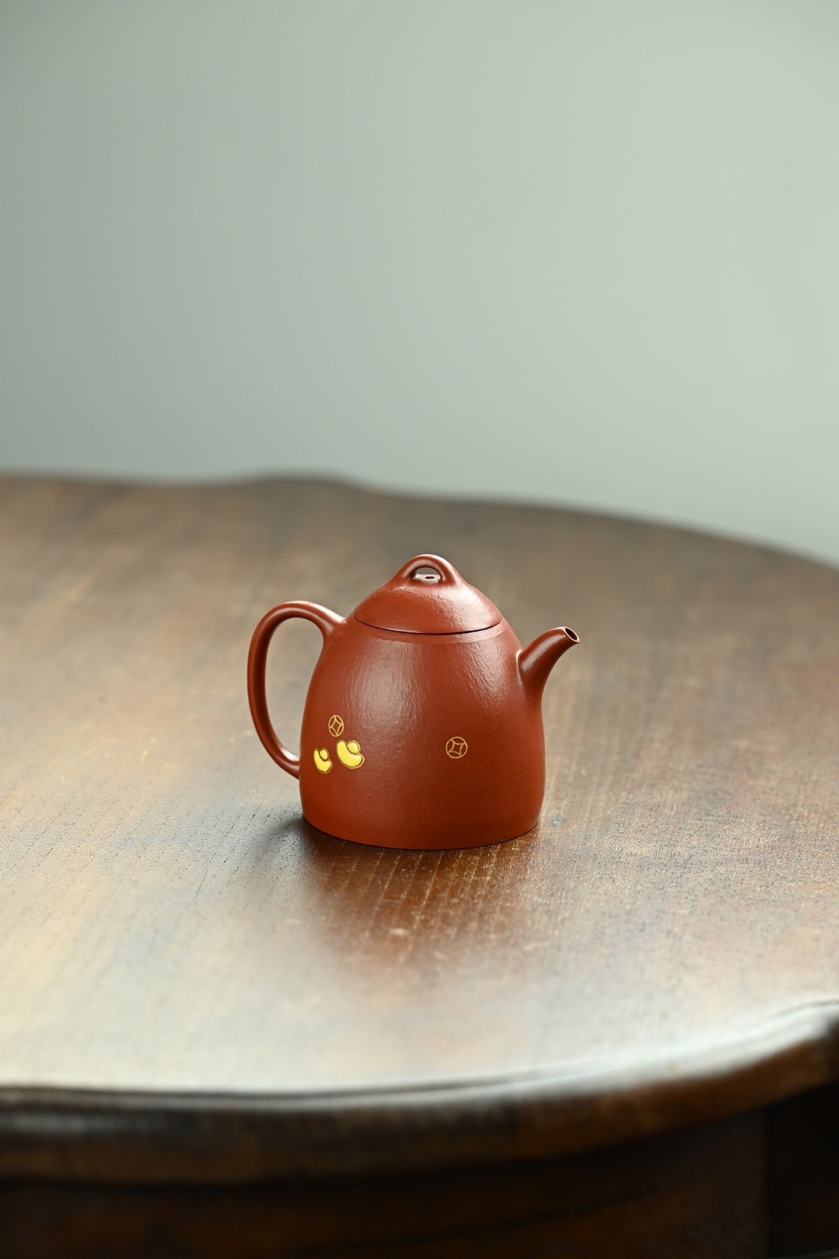 全手工朱泥茶壶150cc - 精致的手工茶具
