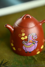 全手工朱泥茶壶150cc - 精致的手工茶具