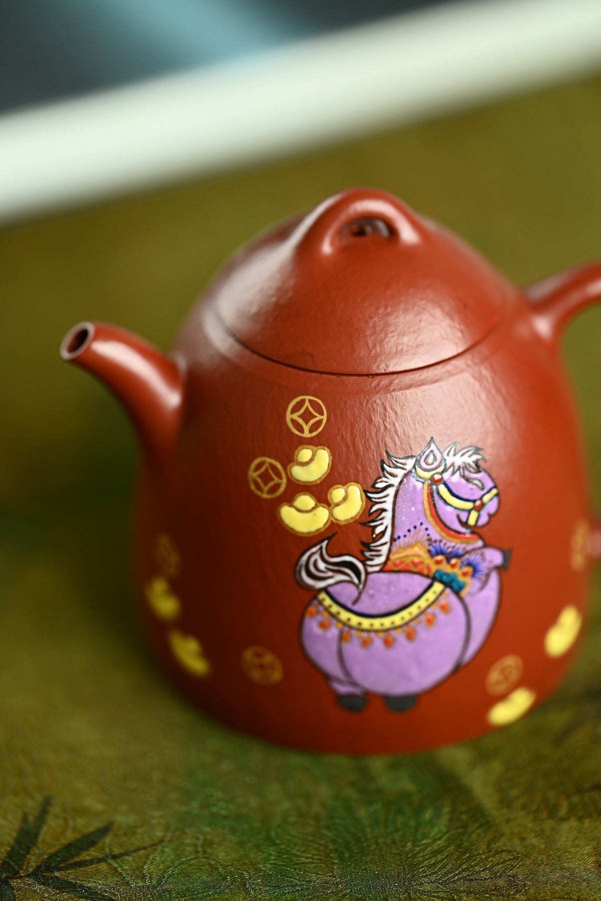 全手工朱泥茶壶150cc - 精致的手工茶具