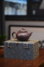新品发售  戴骏阳【涵鸣松鼠葡萄】  原矿紫泥  380ml