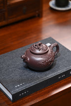 新品发售  戴骏阳【涵鸣松鼠葡萄】  原矿紫泥  380ml