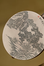 虎虎生威·原创作品/紫砂十二精英之首，省大师桑黎兵作品/容量400cc/特级紫泥 松桩形态，瀑布山林，斑驳孔洞，松风凌冽，山林萧肃，老虎巡视山林