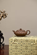 筋纹舒和·全手工/实力派林文杰作品 /容量200cc/极品紫泥