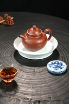 精品👍【大亨掇球】 原矿极品底槽清·330cc·内推孔  临摹【绝世孤品！清道光，邵大亨制·子冶铭：掇球壶】