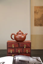 精品👍【大亨掇球】 原矿极品底槽清·330cc·内推孔  临摹【绝世孤品！清道光，邵大亨制·子冶铭：掇球壶】
