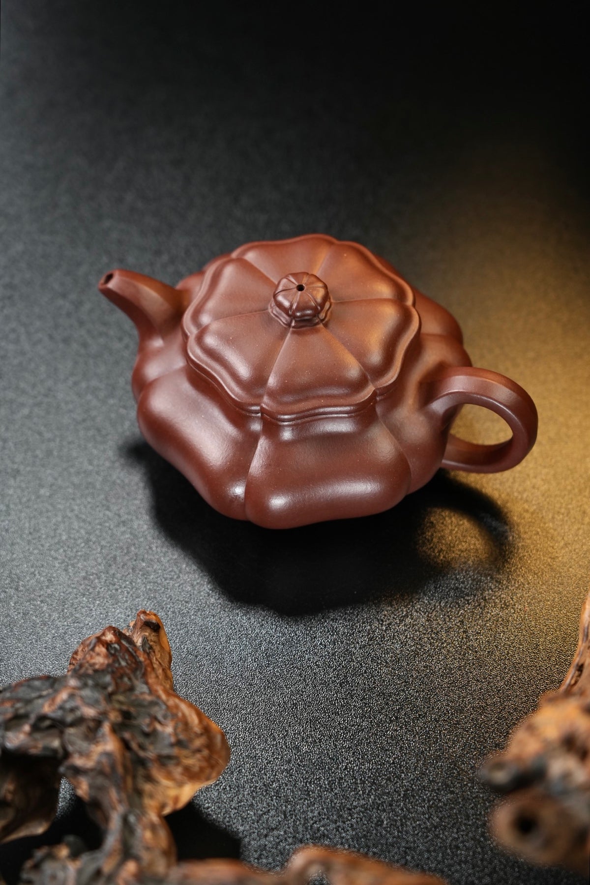 全手工【葵仿古】 原矿极品底槽清·270cc·内推孔  致敬经典！标准级葵仿古紫砂器，形体比例黄金协调