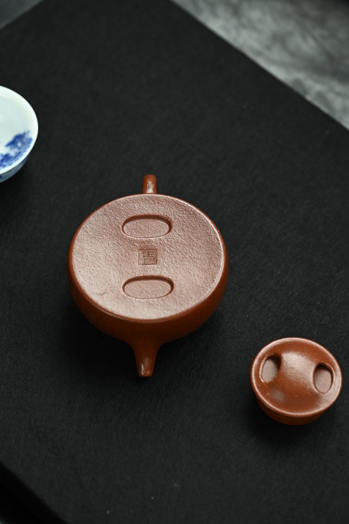 牛盖莲子·全手工  /正高工（研高）刘红仙作品 /容量150cc/原矿桂花砂