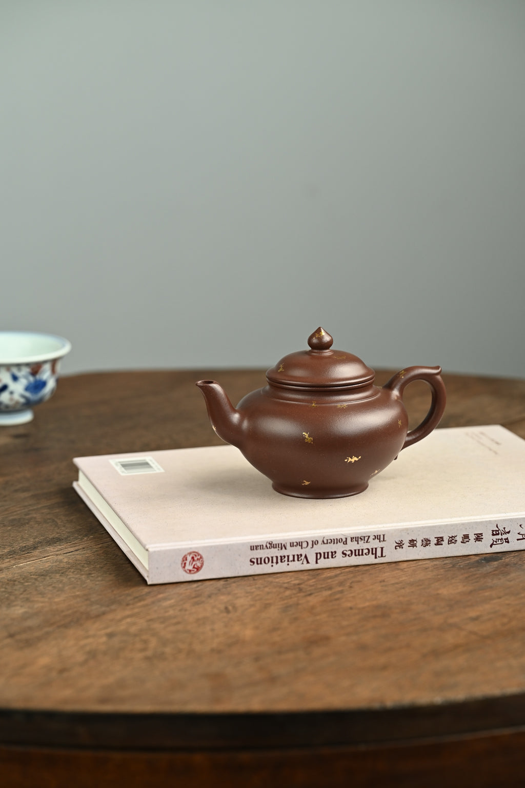 笑樱·原创作品 /龙德堂范泽锋父亲范杏清作品  /容量330cc/龙德堂底槽清炝金