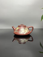 李金强亲绘稀世孤品【子冶石瓢】收藏传世｜礼赠顶级｜潜力重器👍（可私人定制） 原矿优质底槽清·280cc，子冶石瓢骨肉挺拔、线条利落，古朴壶身承载顶级工笔泥绘，业界No1。