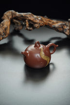 紫砂彩陶融合·一代宗师邱玉林｜殿堂臻品《人生路套组》高端礼赠｜传世收藏｜潜力天花板重器👍料：原矿底槽清老料｜容量：420cc｜工艺：独家茶叶沫宝石釉