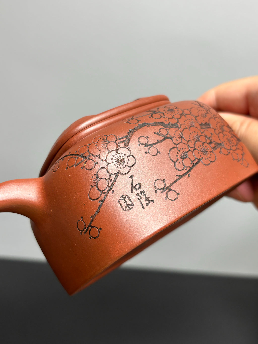 中国紫砂界当代梅王·朱炳浩(石陶）本工巅峰臻品《四方牛盖壶》｜稀世臻藏·礼藏天花板重器！(可接高端定制)  ——原矿优质底槽清·260cc ——任淦庭大师高徒｜朱炳浩（石陶）之作