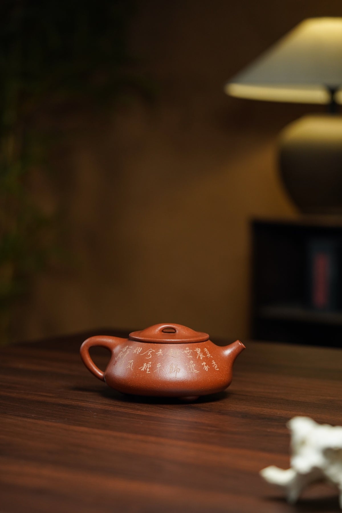 紫砂业界天花板·李金强亲绘稀世孤品【景舟石瓢】礼藏顶配｜尽显身份｜潜力重器👍（可高端私人定制）原矿顶级金降坡泥·300cc