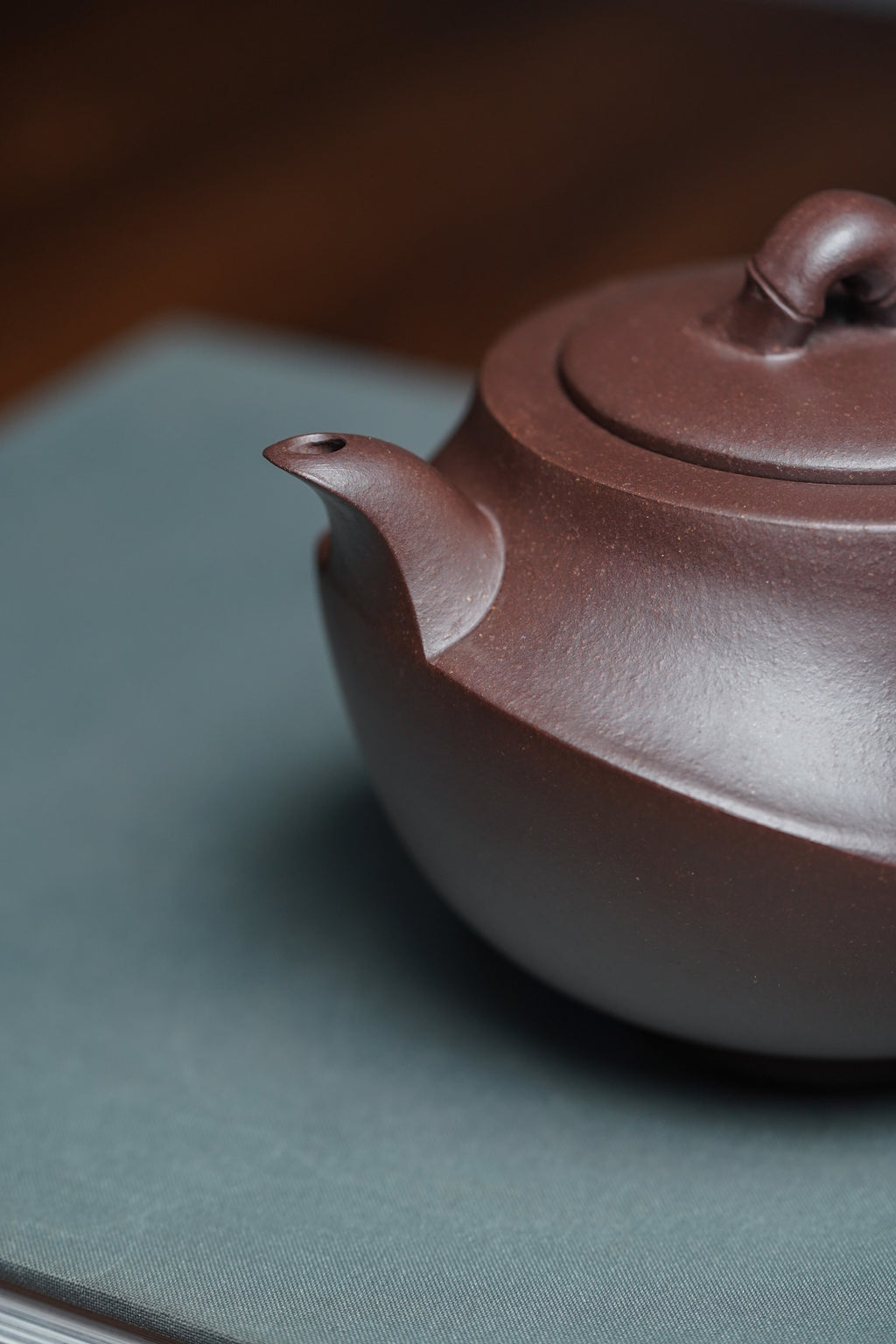 四国大师葛军·紫砂重器《竹姿套组》鼎级荣衔👍高端礼赠首选! ——原矿优质老紫泥·380cc