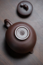 四国大师葛军·紫砂重器《竹姿套组》鼎级荣衔👍高端礼赠首选! ——原矿优质老紫泥·380cc