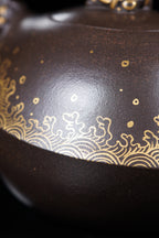 国大师王潇笠 金奖稀世臻品《四大灵兽·玄武》礼藏顶配 传世潜力重器！  ——原矿优质黑墩头·360cc ——中国工艺美术大师 王潇笠·亲制