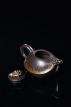 国大师王潇笠 金奖稀世臻品《四大灵兽·玄武》礼藏顶配 传世潜力重器！  ——原矿优质黑墩头·360cc ——中国工艺美术大师 王潇笠·亲制
