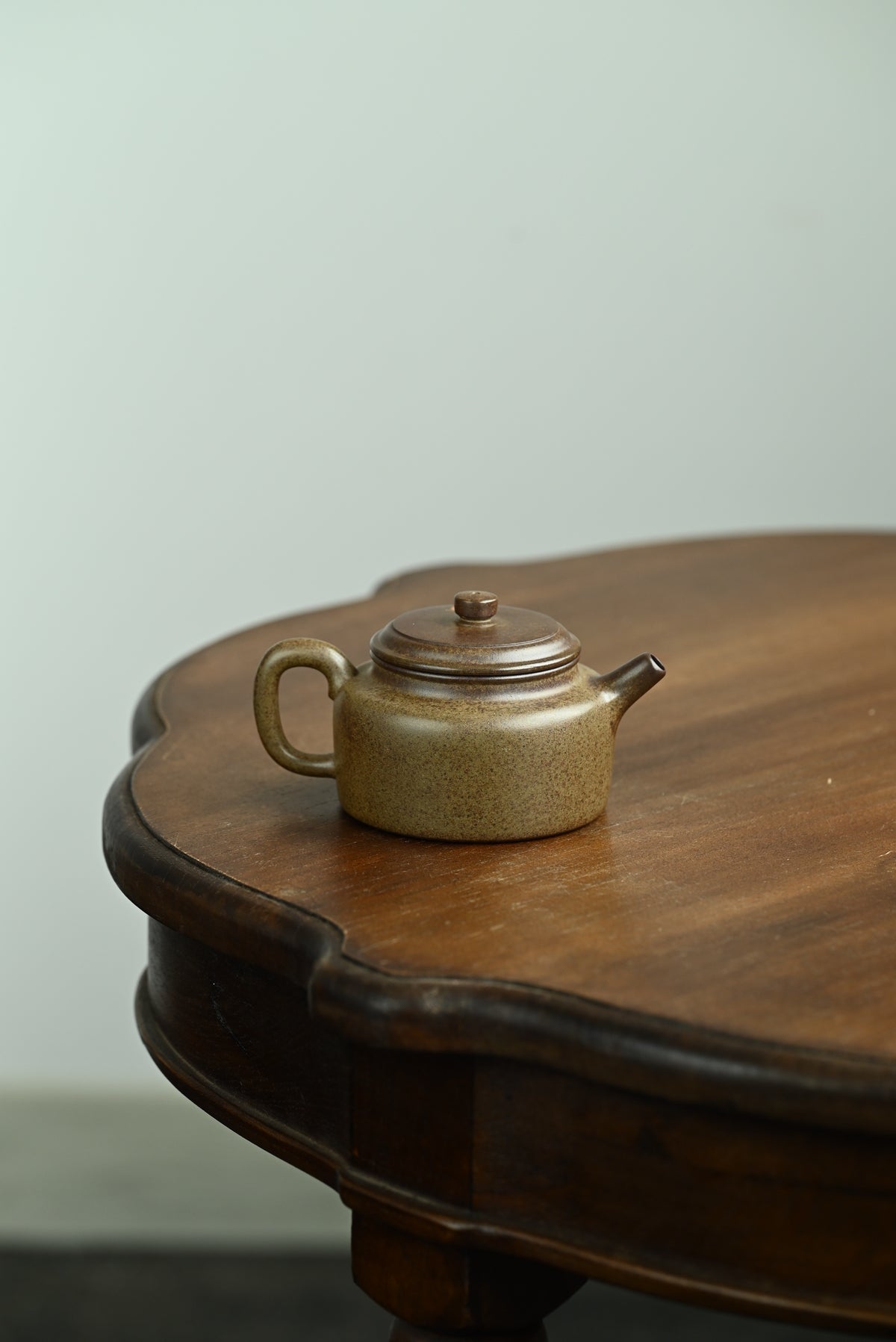 德钟·全手工 /省大师陈富强高徒徐秋璐作品/容量200cc/榴皮青段