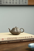 秀语南瓜·全手工薄胎  /花器实力派安雄飞作品 /容量150cc/极品段泥