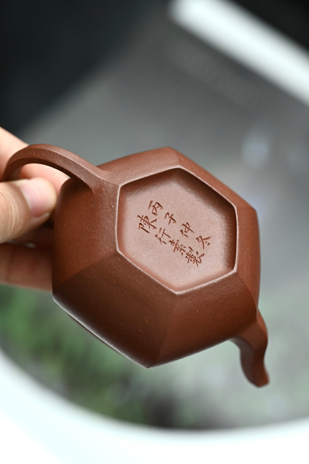 六棱梨式·薄胎全手工 /容量120cc/原矿底槽清