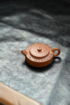 周盘·全手工 /全手工大赛一等奖，招商杯金奖祁令军作品 /容量130cc/粗砂冷黄金段