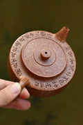 周盘·全手工 /全手工大赛一等奖，招商杯金奖祁令军作品 /容量130cc/粗砂冷黄金段