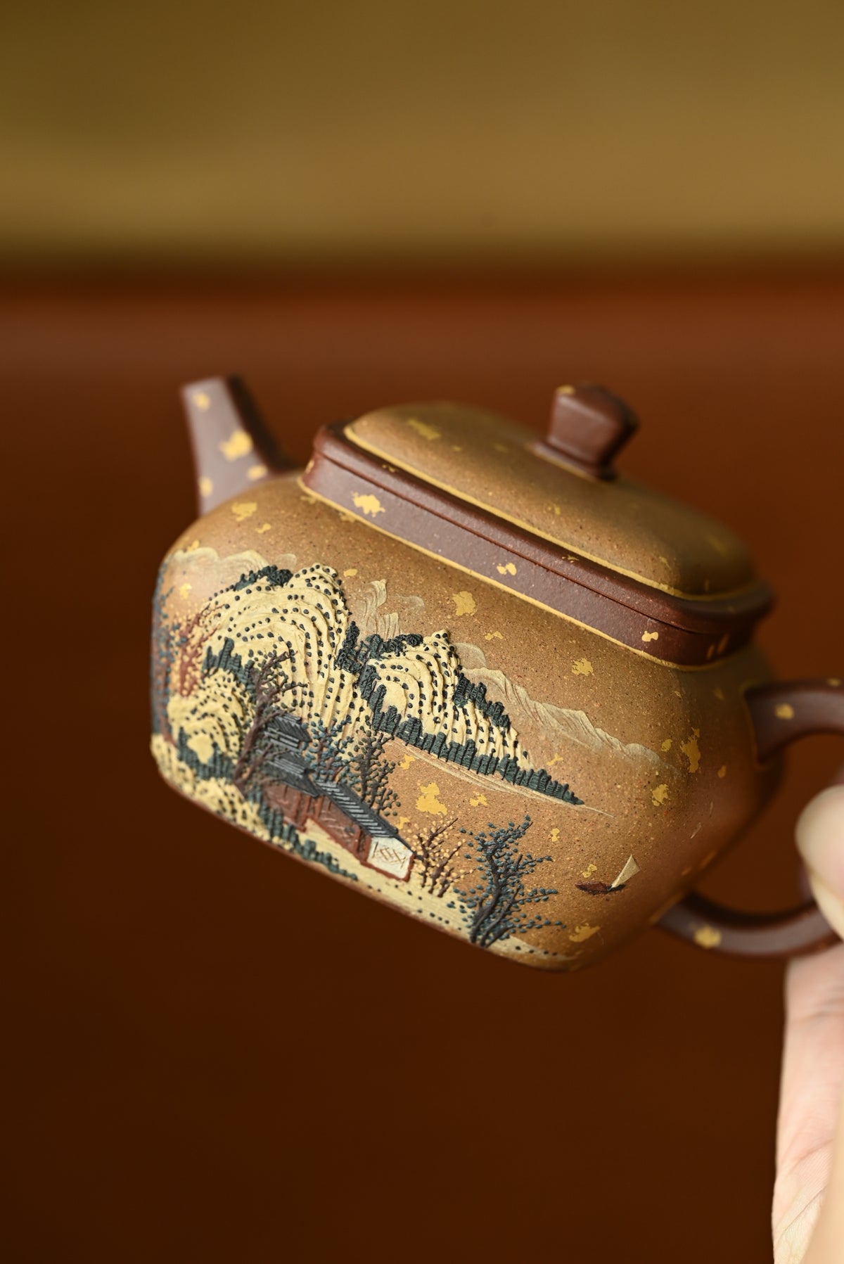 井栏·全手工 /六届全手工大赛一等奖高工施昌作品/容量140cc/原矿底槽清