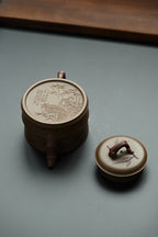 一品竹段套组·全手工 /壶460cc杯100cc/原矿段泥紫泥