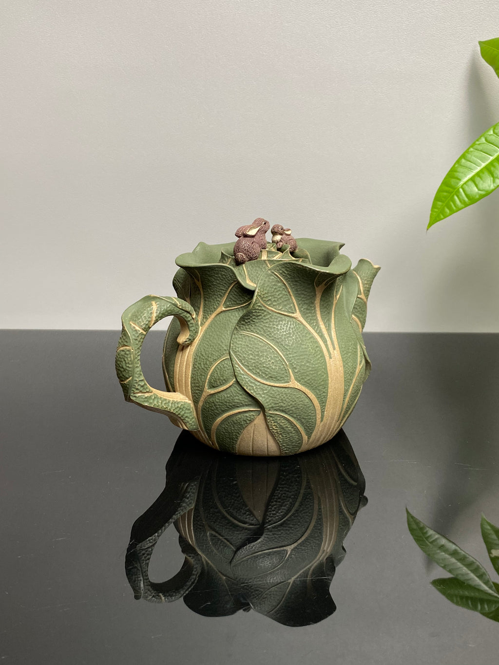 新品❤️中国紫砂十二精英·双省大师高建芳佳作《招财进宝套组》｜传世礼藏重器！ 原矿优质段泥粉浆·550cc