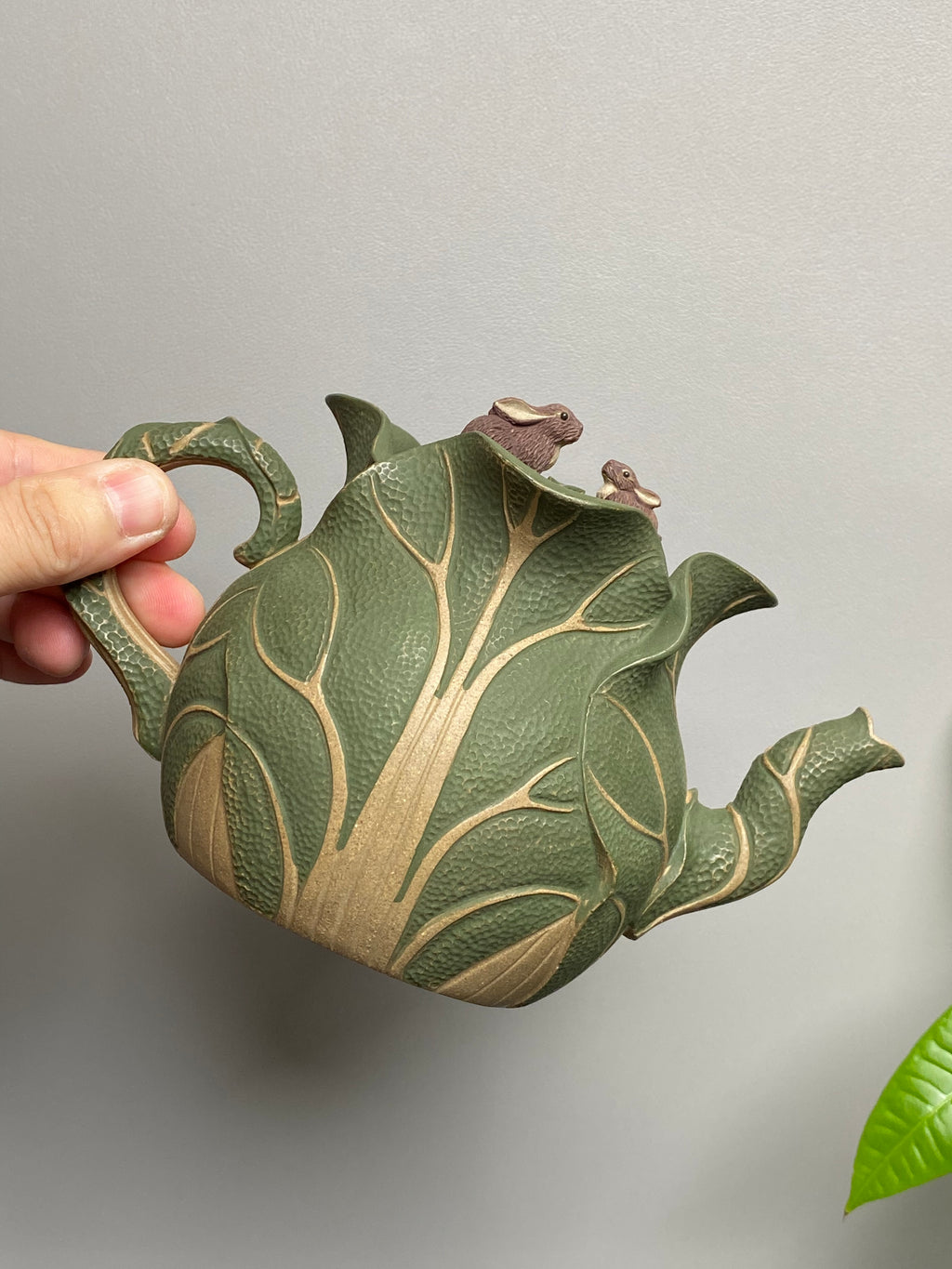 新品❤️中国紫砂十二精英·双省大师高建芳佳作《招财进宝套组》｜传世礼藏重器！ 原矿优质段泥粉浆·550cc