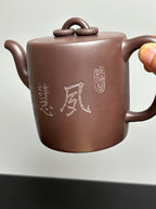 新品❤️中国紫砂十二精英·双省大师高建芳佳作《 景舟双圈壶》｜传世礼藏重器！原矿优质老紫泥·500cc