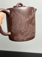 新品❤️中国紫砂十二精英·双省大师高建芳佳作《 景舟双圈壶》｜传世礼藏重器！原矿优质老紫泥·500cc